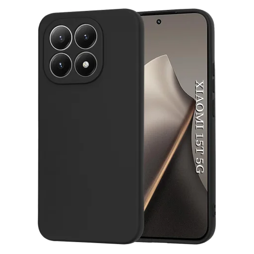 Xiaomi 15T Techsuit - SoftFlex - Fekete tok - 1