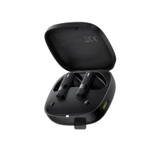 Baseus Wireless Earbuds Bowie E20 - Bluetooth 5.3, True Wireless, 2 ENC mikrofon, Erőteljes basszus, IPX5 - Fekete