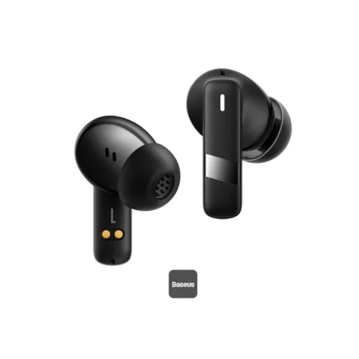Baseus Wireless Earbuds Bowie E20 - Bluetooth 5.3, True Wireless, 2 ENC mikrofon, Erőteljes basszus, IPX5 - Fekete - 2