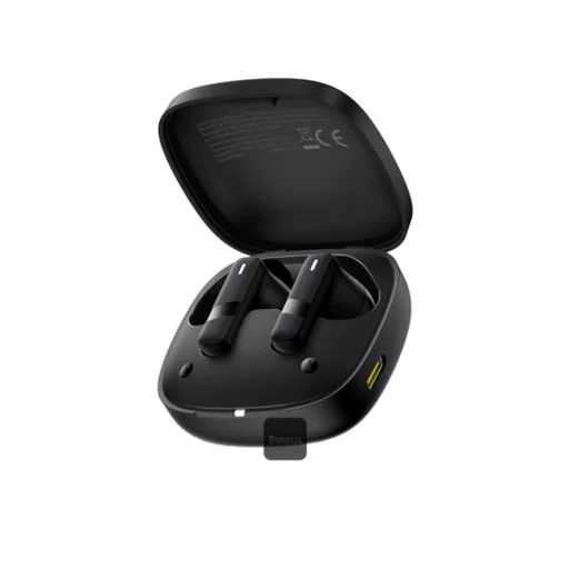 Baseus Wireless Earbuds Bowie E20 - Bluetooth 5.3, True Wireless, 2 ENC mikrofon, Erőteljes basszus, IPX5 - Fekete - 1