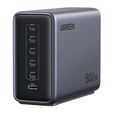 Ugreen Nexode X759 töltő 500W, 6-port GaN (szürke)