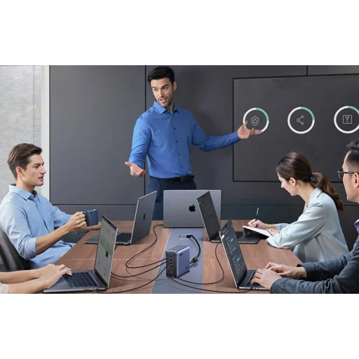 Ugreen Nexode X759 töltő 500W, 6-port GaN (szürke) - 3