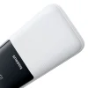 Baseus Lipow 20000mAh 22,5W Powerbank két beépített kábellel és egy Baseus Simple USB-A - USB-C 3A 20cm kábellel - fehér thumbnail