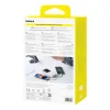 Baseus Lipow 20000mAh 22,5W Powerbank két beépített kábellel és egy Baseus Simple USB-A - USB-C 3A 20cm kábellel - fehér thumbnail
