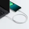 USB-C to USB-C Kábel Xiaomi, 60W, 3A, 1m, Fehér BHR0878GL - 6