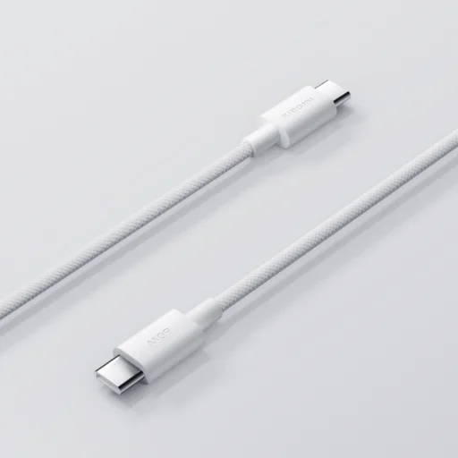 USB-C to USB-C Kábel Xiaomi, 60W, 3A, 1m, Fehér BHR0878GL - 2