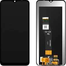 LCD kijelző modul MP Motorola Moto E13-hoz, keret nélkül, utángyártott, fekete