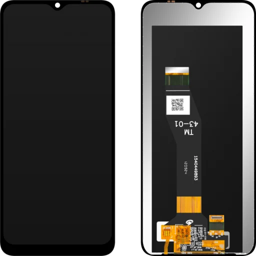 LCD kijelző modul MP Motorola Moto E13-hoz, keret nélkül, utángyártott, fekete - 1