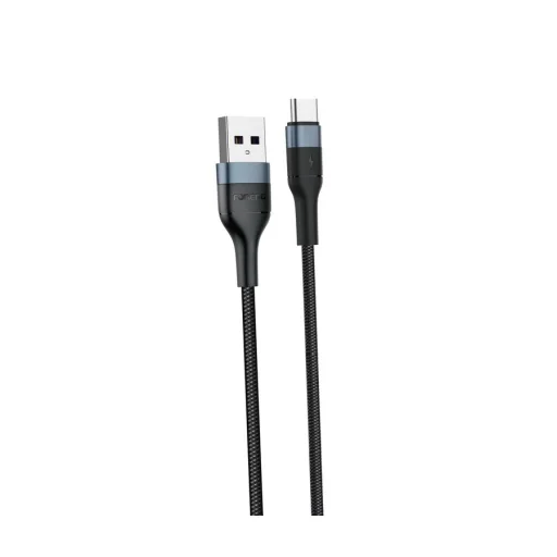 FONENG kábel X51 USB-C 3A 1M Fekete - 2