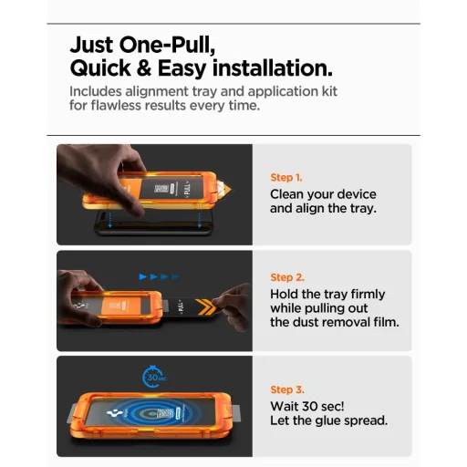 iPhone 17 Spigen Alm Glas.tr Slim 3-pack üvegfólia - 13