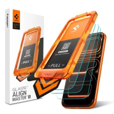 iPhone 17 Pro Max Spigen Alm Glas.tr Slim 3-pack átlátszó üvegfólia