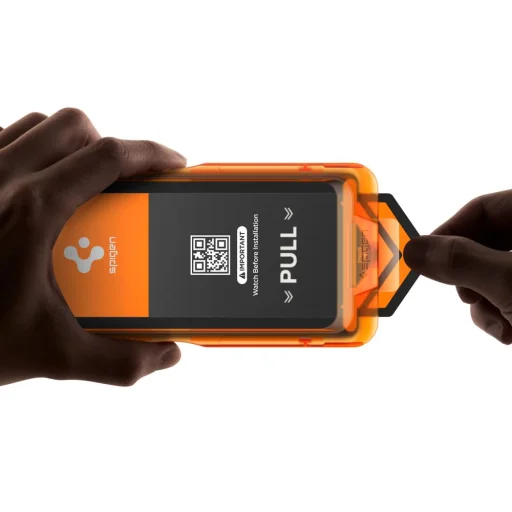 iPhone 17 Pro Spigen Alm Glas.tr Slim 3 darabos üvegfólia átlátszó - 3