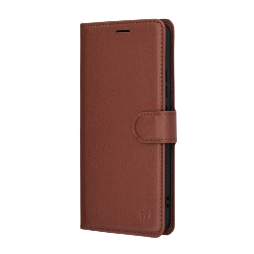 Honor Magic8 Lite Barna Techsuit Leather Folio tok - 4