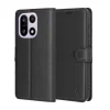OnePlus 15 Fekete Techsuit Leather Folio tok