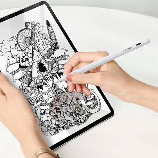 iPad USAMS stylus Active Touch Screen fehér ZB223DRB01 (US-ZB223) - 3