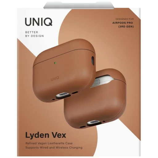 Uniq Lyden Vex tok AirPods Pro 3-hoz - Barna - 2