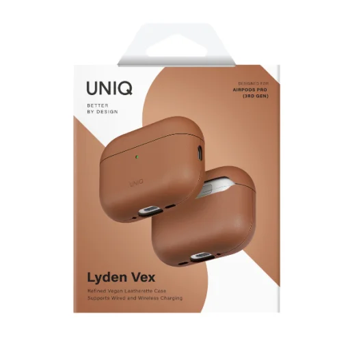 Uniq Lyden Vex tok AirPods Pro 3-hoz - Barna - 5