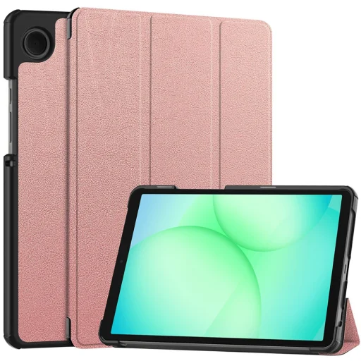 Samsung Galaxy Tab A11 / A9 Rose Gold Techsuit FoldPro tok - 1