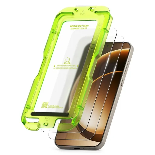 OnePlus 15 Ringke Easy Slide 2-pack Átlátszó üvegfólia - 2