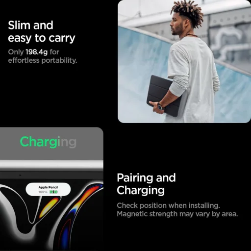 Apple iPad Pro 11 2024-2025 Spigen Liquid Air Folio tok - 14