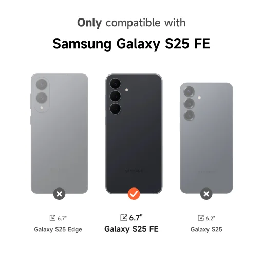 Samsung Galaxy S25 FE Suritch ütésálló tok állvánnyal, MagSafe kompatibilis - 6