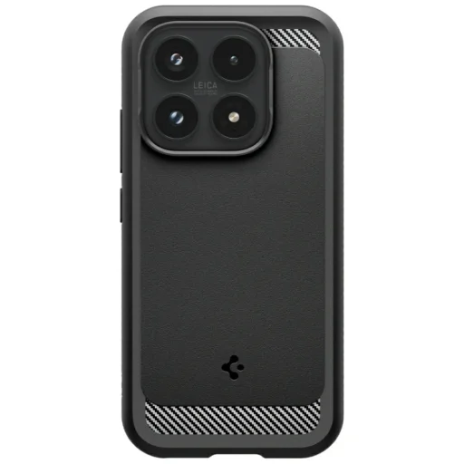 Xiaomi 17 Spigen Rugged Armor čierne puzdro - 2