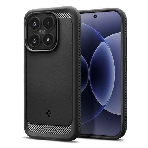 Xiaomi 17 Spigen Rugged Armor fekete tok - 1