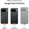 Google Pixel 10 / Pixel 10 Pro SURITCH forgatható gyűrűs tok, kamera védővel– fekete thumbnail