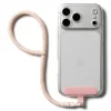 Universal Holder Hand Strap Link Flow P-Type Crossbody Lanyard telefon tokhoz, állítható - Candy Pink Ringke thumbnail