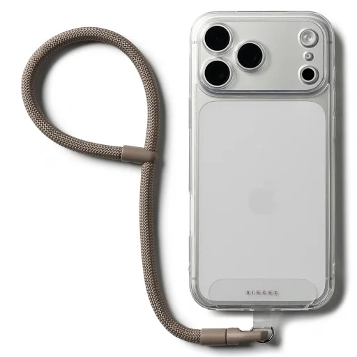 Phone Cases Mocha Mousse Ringke Universal Holder Hand Strap Link Flow P-Type - Állítható Keresztpántos Nyakpánt - 1