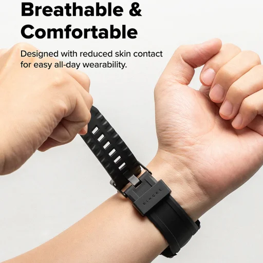 Samsung Galaxy Watch8 Classic Fekete Ringke Rugged Gear - 11