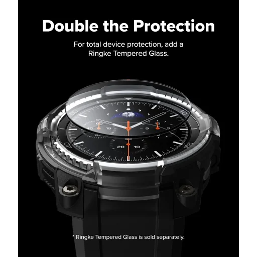 Samsung Galaxy Watch8 Classic Fekete Ringke Rugged Gear - 9