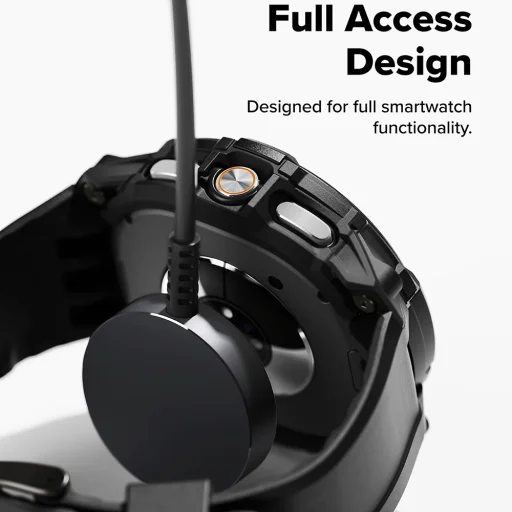 Samsung Galaxy Watch8 Classic Ringke Rugged Gear - Teljesen fekete - 7