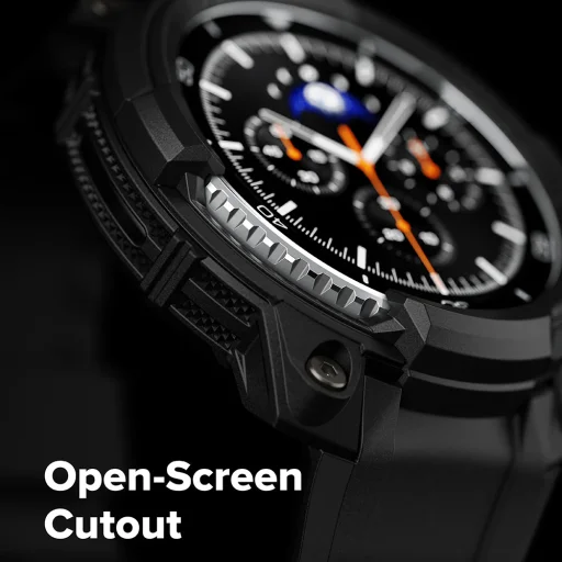 Samsung Galaxy Watch8 Classic Ringke Rugged Gear - Teljesen fekete - 8