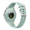 Magyar nyelv - COLMI L28 zöld okosóra szilikon és bőr szíjjal thumbnail