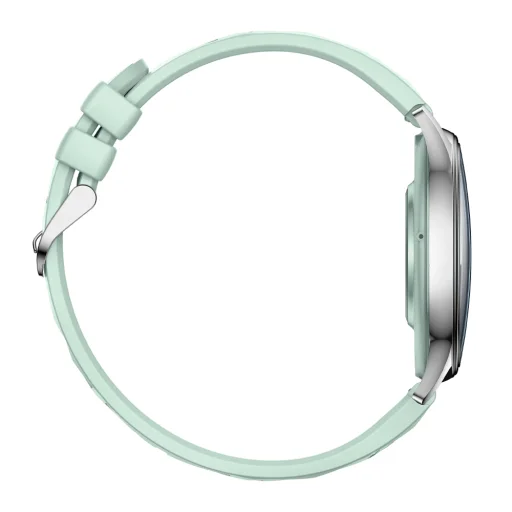 Magyar nyelv - COLMI L28 zöld okosóra szilikon és bőr szíjjal - 3