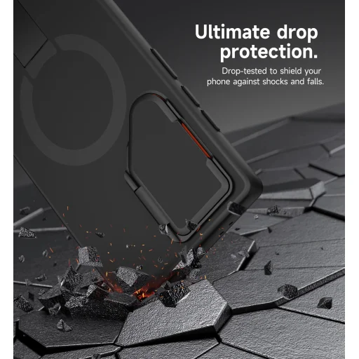 Samsung Galaxy S24 Ultra ütésálló tok állvánnyal, MagSafe kompatibilis SURITCH - 7