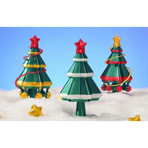 Anycubic karácsonyi PLA filament készlet (4 db) - 7