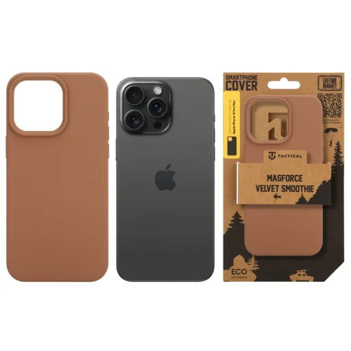 Tactical MagForce Velvet Smoothie tok Apple iPhone 15 Pro Max számára Moucha Moose - 5