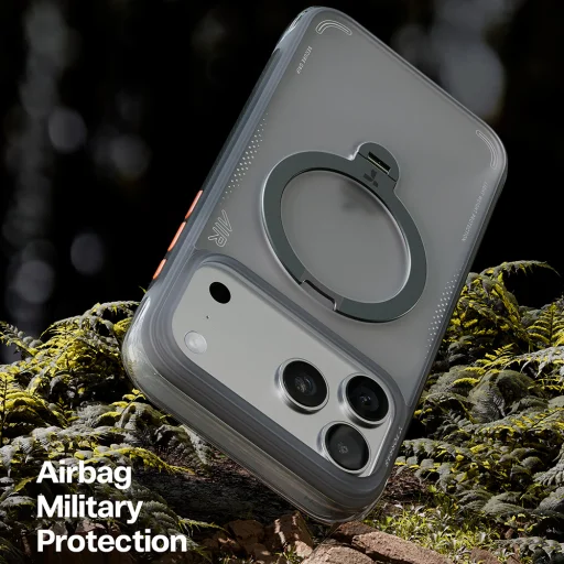 iPhone 17 Pro Torras Ostand Spin Air Series Shadow Black tok - 6