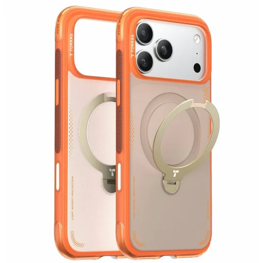 iPhone 17 Pro Horizon Orange Torras Ostand Spin Air Series tok - 2