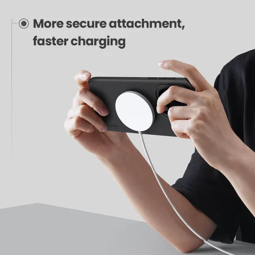 Nillkin Super Frosted PRO Mágneses Hátlaptok OnePlus 15 Fekete tok - 3