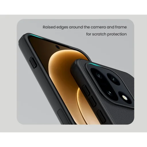 Nillkin Super Frosted PRO Mágneses Hátlaptok OnePlus 15 Fekete tok - 7