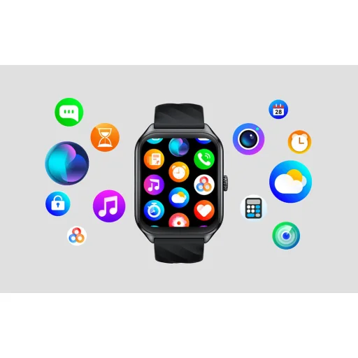 Zeblaze GTS 4 okosóra (fekete) - 13