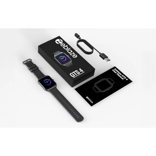 Zeblaze GTS 4 okosóra (fekete) - 14