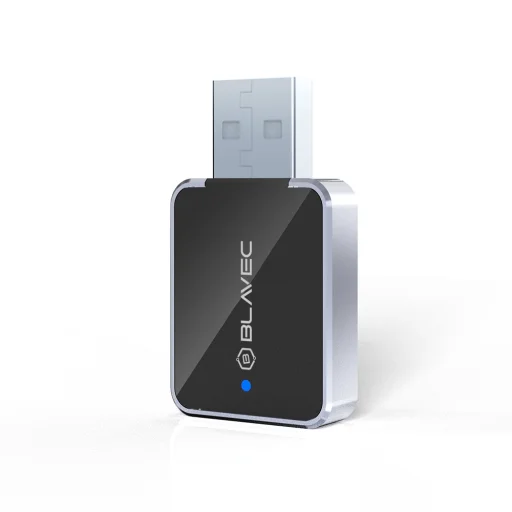 Blavec Adapter Carplay Android Auto vezeték nélküli BCP-02 - Bluetooth WiFi USB + Type-C adapter (CPAABCP02-BWUB) fekete - 2