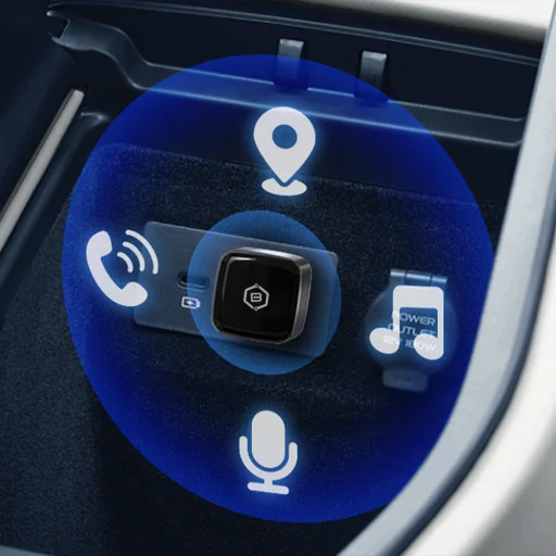 Blavec Adapter Carplay Android Auto vezeték nélküli BCP-03 - Bluetooth Wifi USB + Typ C adapter (CPAABCP03-BWUB) fekete - 3