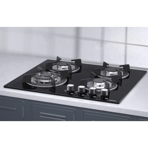 IsEasy MGBG-604B Négyzónás üvegpaneles gáztűzhely - 3