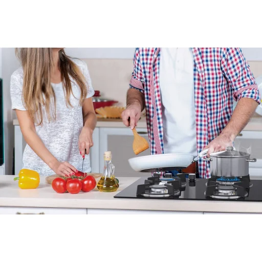 IsEasy MGBG-604B Négyzónás üvegpaneles gáztűzhely - 4