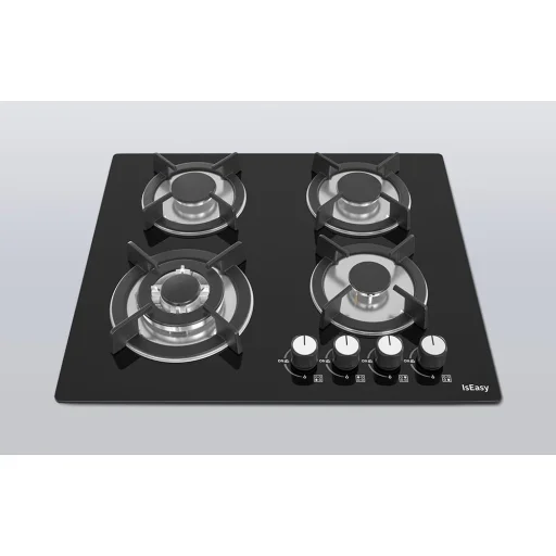 IsEasy MGBG-604B Négyzónás üvegpaneles gáztűzhely - 5